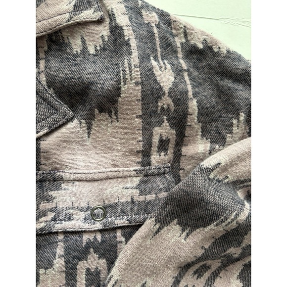 Free People Izzie Cargo Jacquard Shacket Size Large/Extra Large - Picture 11 of 13
